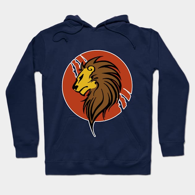 Lion head Hoodie by Vick Debergh